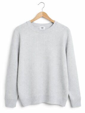 BLACK & BROWN | NWT |Grey Ribbed Sweater – Women’s XL